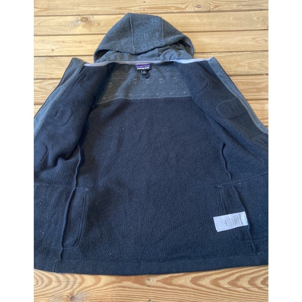 Patagonia Toggle Button Hooded Jacket Size Small … - image 4